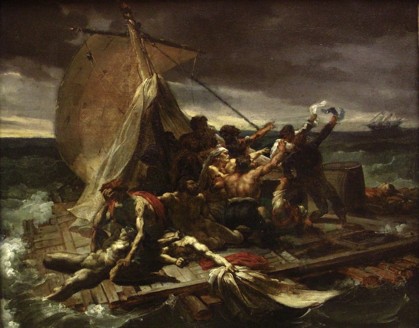 Théodore_Géricault_-_Le_Radeau_de_la_Méduse_esquisse_(salon_de_1819)